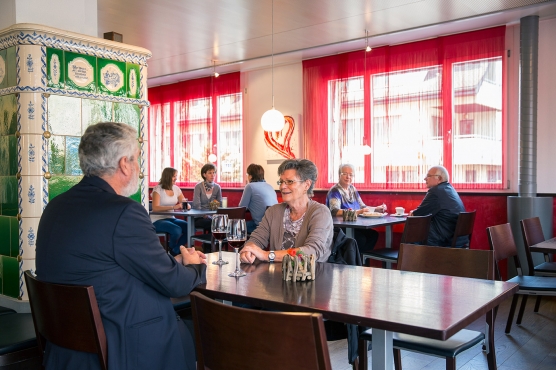 Blick in unser gemütliches Restaurant in Leuggern